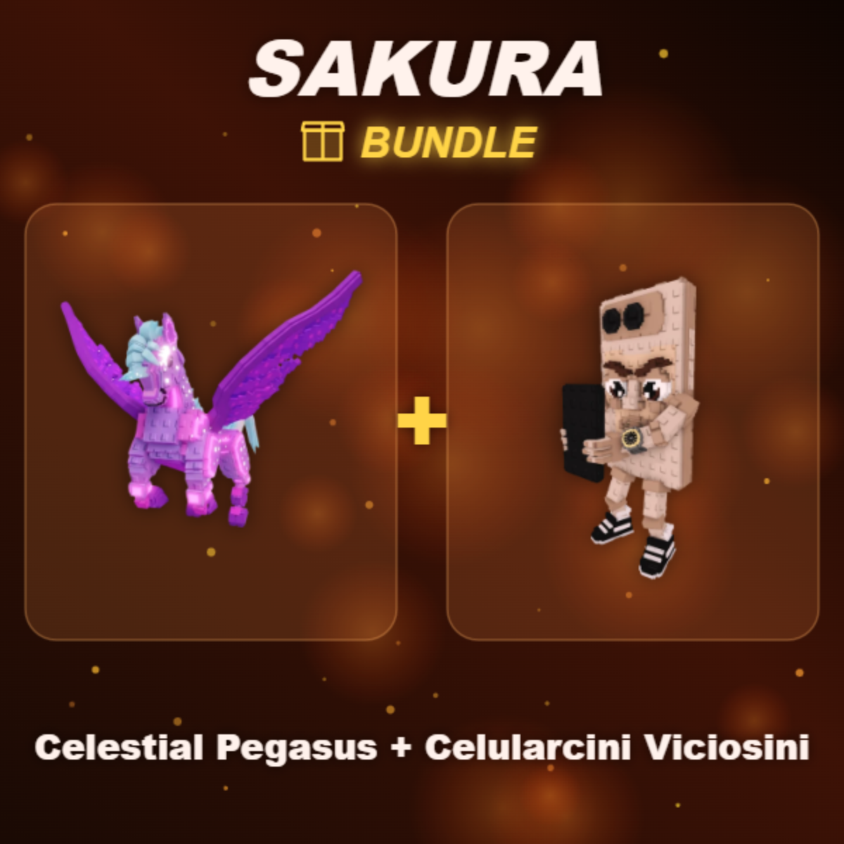 📦 BUNDLE ⭐ Celestial Pegasus + Celularcini Viciosini ⭐