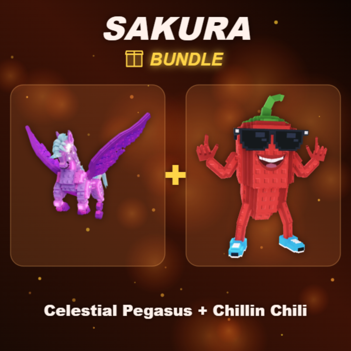 📦 BUNDLE ⭐ Celestial Pegasus + Chillin Chili ⭐