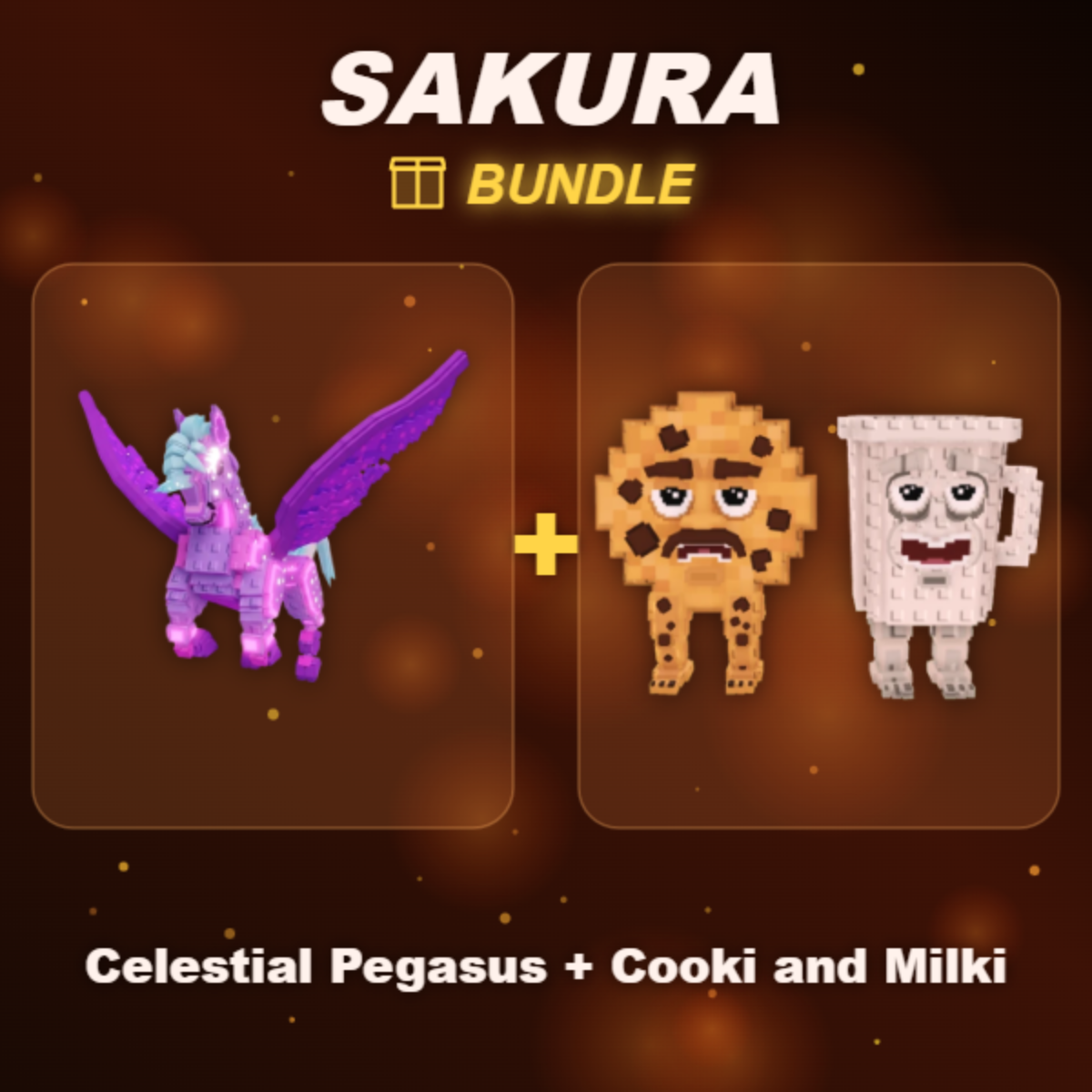 📦 BUNDLE ⭐ Celestial Pegasus + Cooki and Milki ⭐