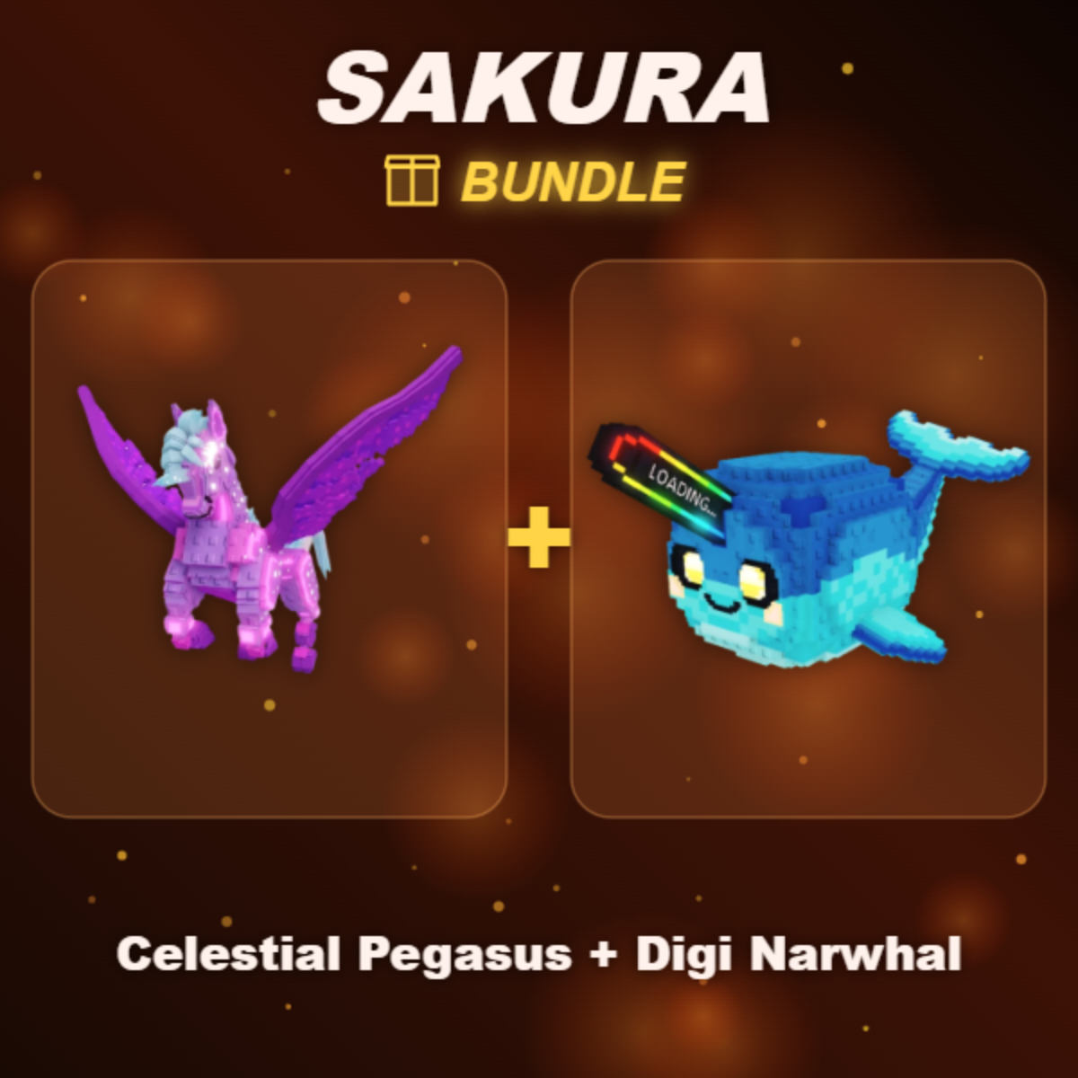 📦 BUNDLE ⭐ Celestial Pegasus + Digi Narwhal ⭐