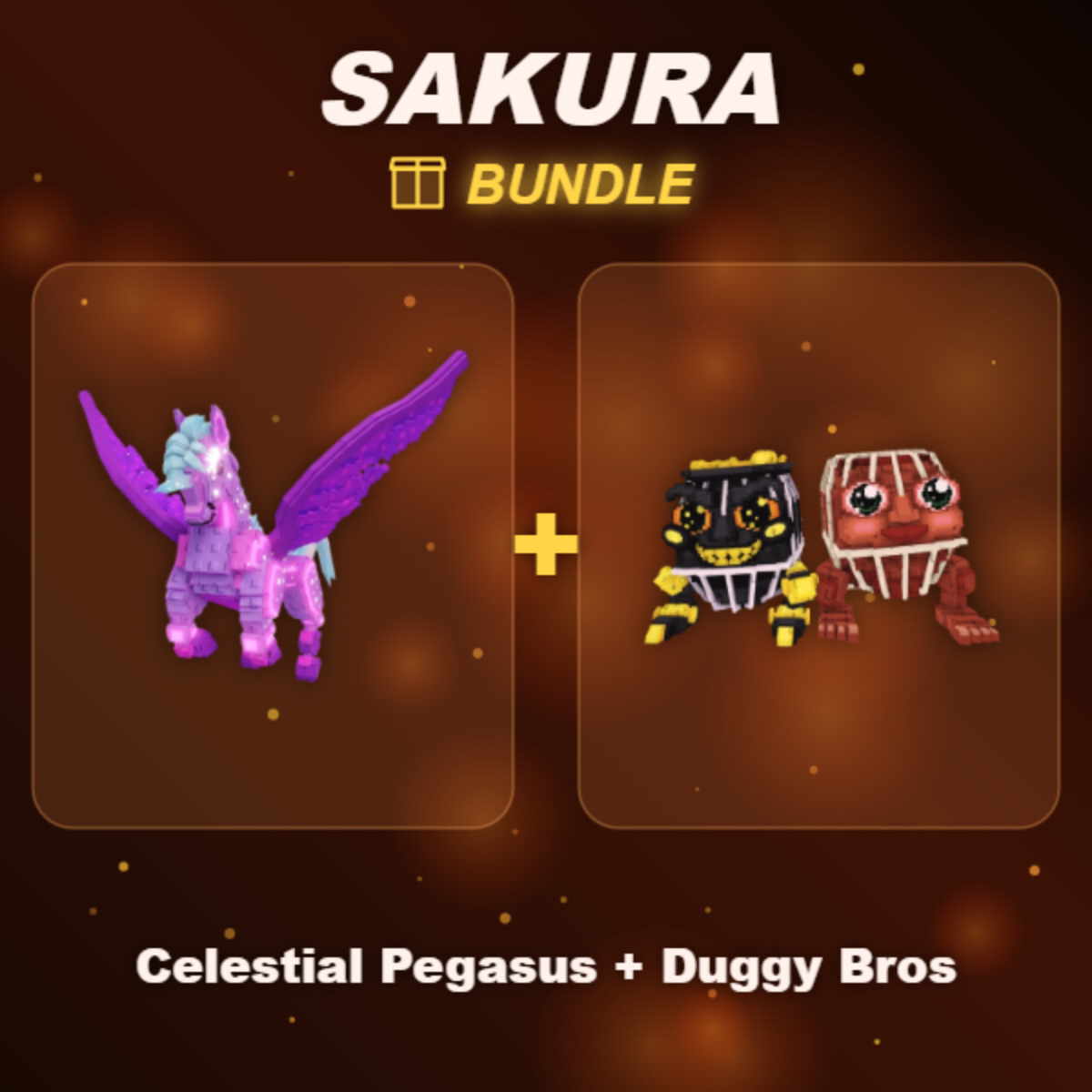 📦 BUNDLE ⭐ Celestial Pegasus + Duggy Bros ⭐