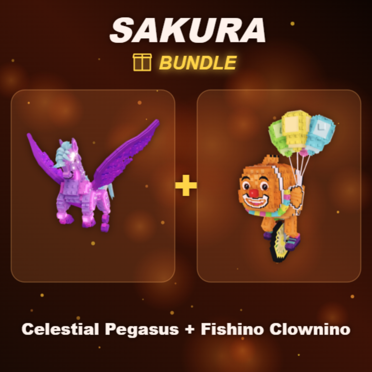 📦 BUNDLE ⭐ Celestial Pegasus + Fishino Clownino ⭐