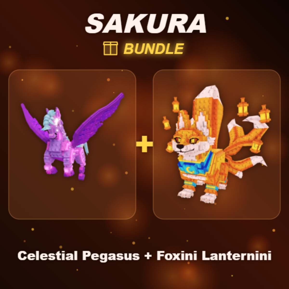 📦 BUNDLE ⭐ Celestial Pegasus + Foxini Lanternini ⭐