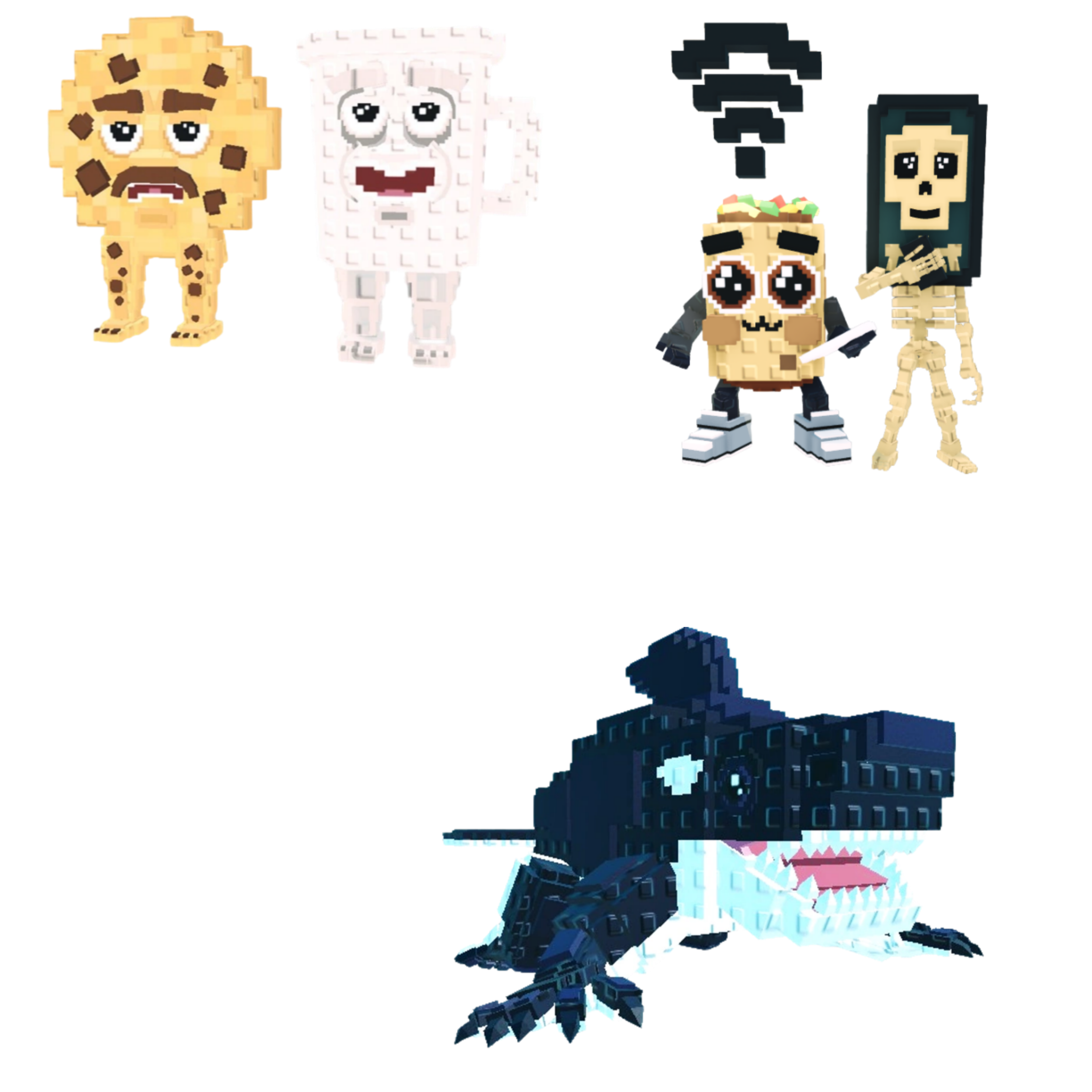 [BUNDLE] - 🏹 1x Cooki and Milki 🏹 1x Orcaledon 🏹 1x Los Mobilis