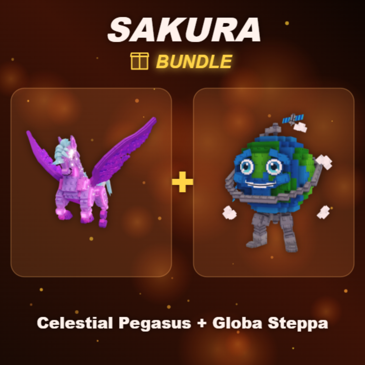 📦 BUNDLE ⭐ Celestial Pegasus + Globa Steppa ⭐