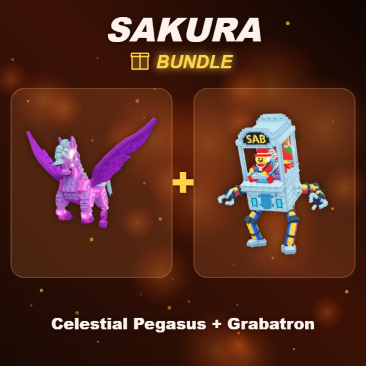 📦 BUNDLE ⭐ Celestial Pegasus + Grabatron ⭐