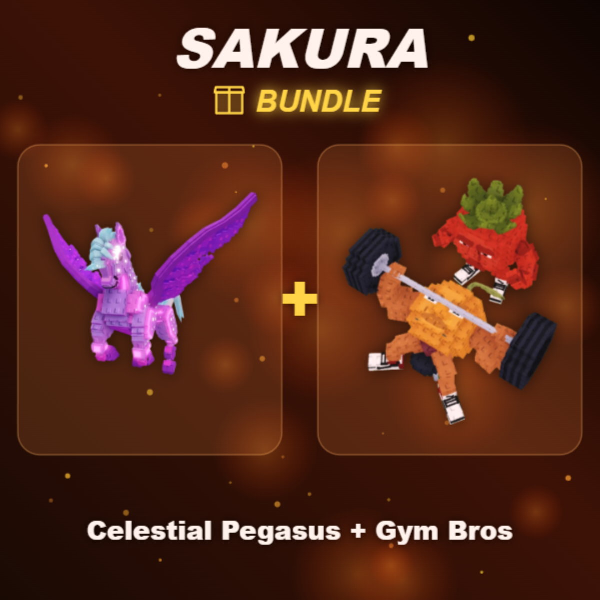 📦 BUNDLE ⭐ Celestial Pegasus + Gym Bros ⭐