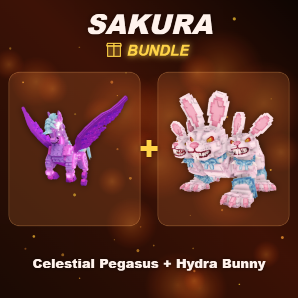📦 BUNDLE ⭐ Celestial Pegasus + Hydra Bunny ⭐