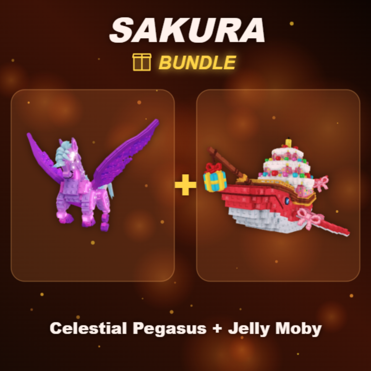 📦 BUNDLE ⭐ Celestial Pegasus + Jelly Moby ⭐