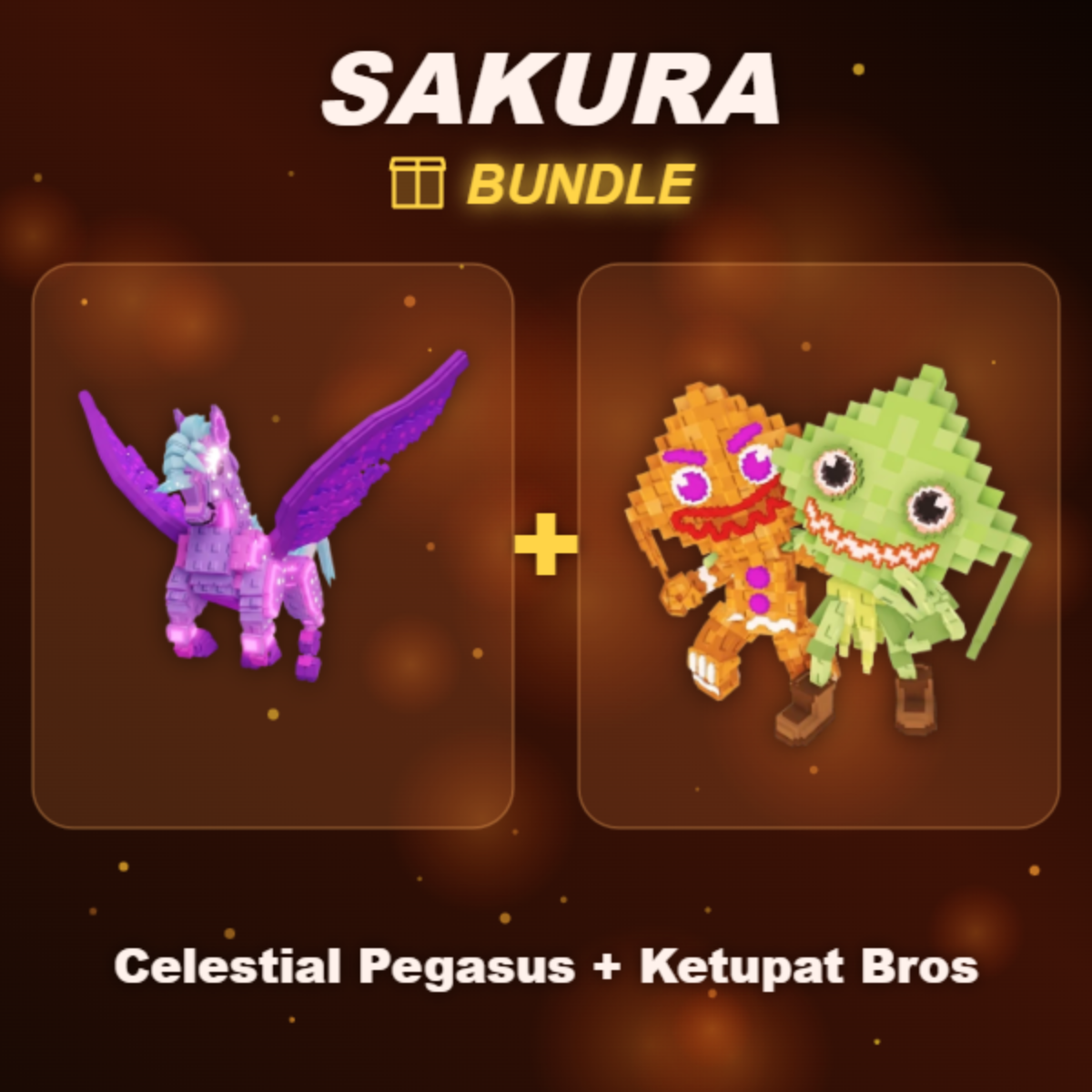 📦 BUNDLE ⭐ Celestial Pegasus + Ketupat Bros ⭐