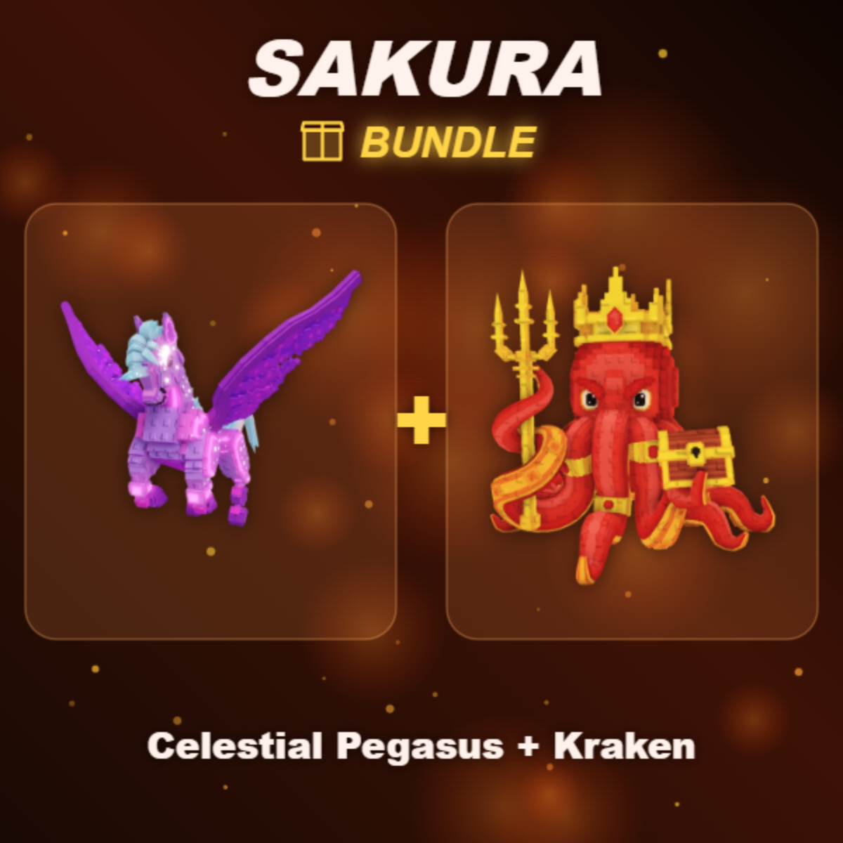 📦 BUNDLE ⭐ Celestial Pegasus + Kraken ⭐