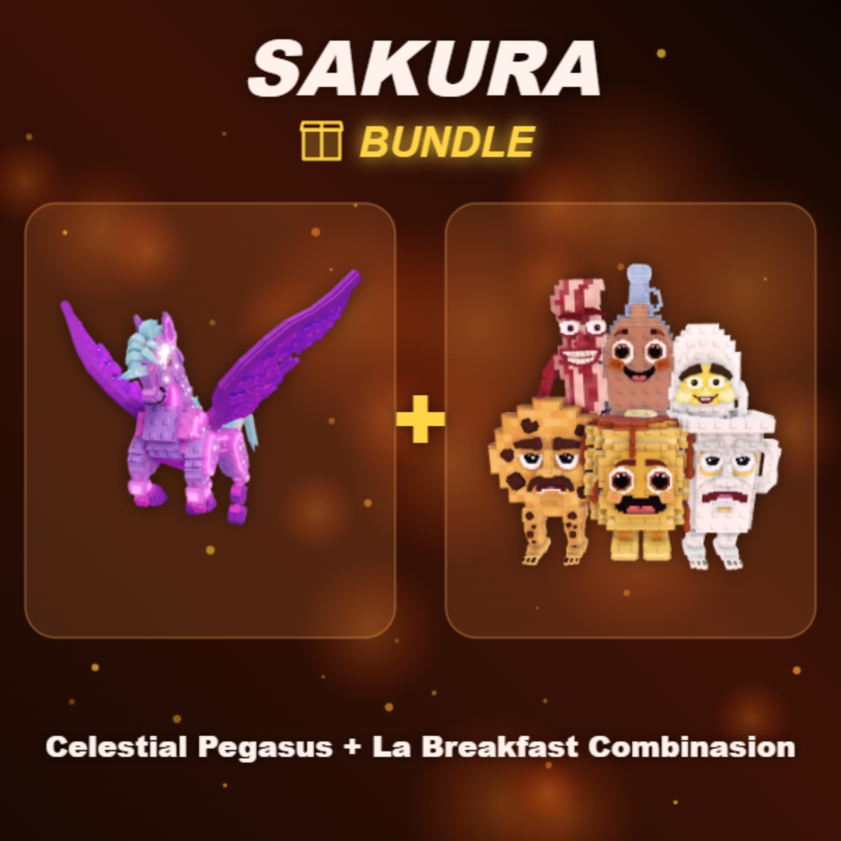 📦 BUNDLE ⭐ Celestial Pegasus + La Breakfast Combinasion ⭐