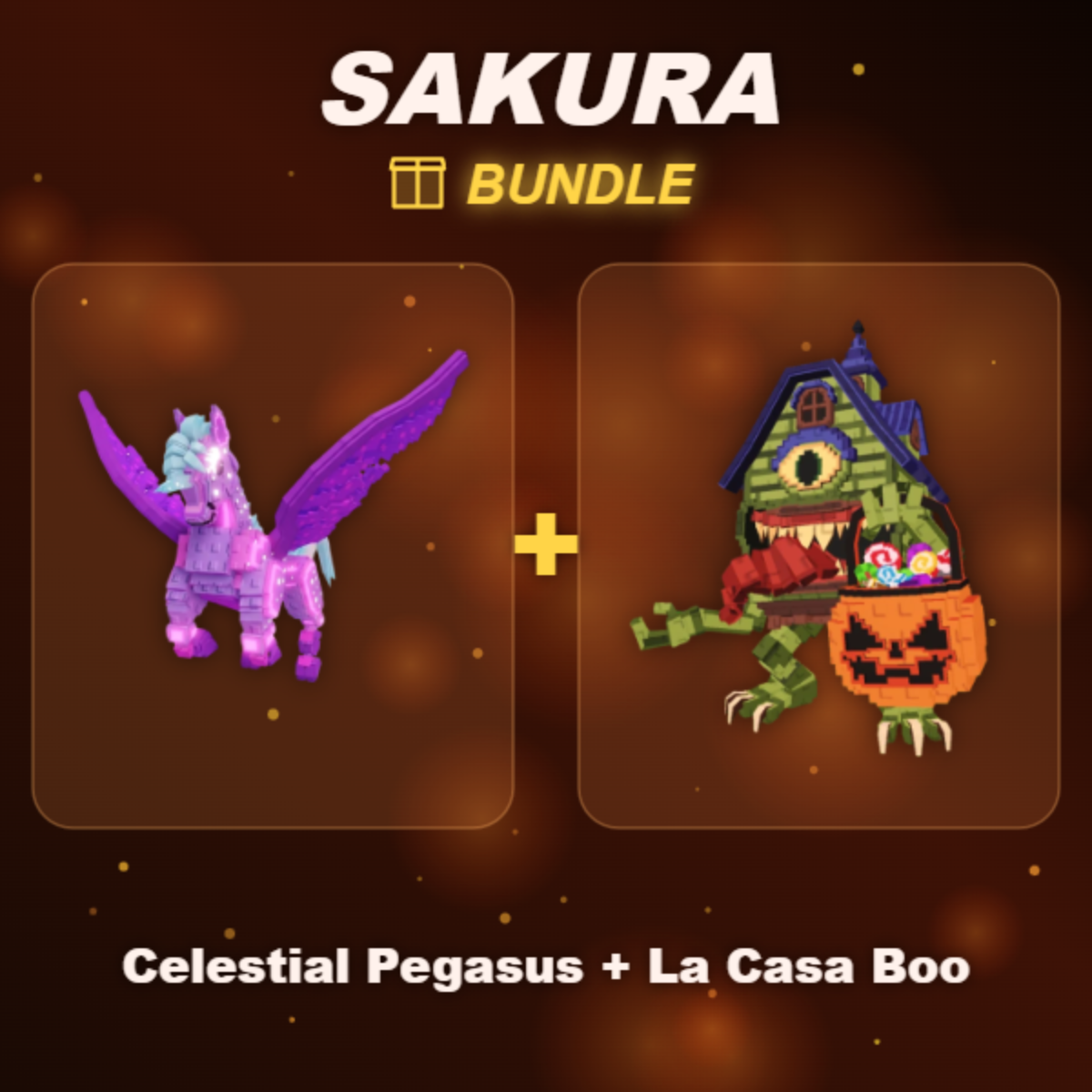 📦 BUNDLE ⭐ Celestial Pegasus + La Casa Boo ⭐