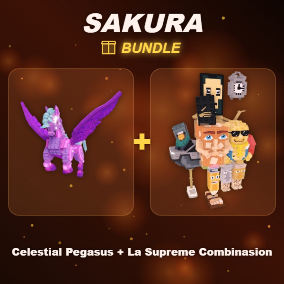 📦 BUNDLE ⭐ Celestial Pegasus + La Supreme Combinasion ⭐