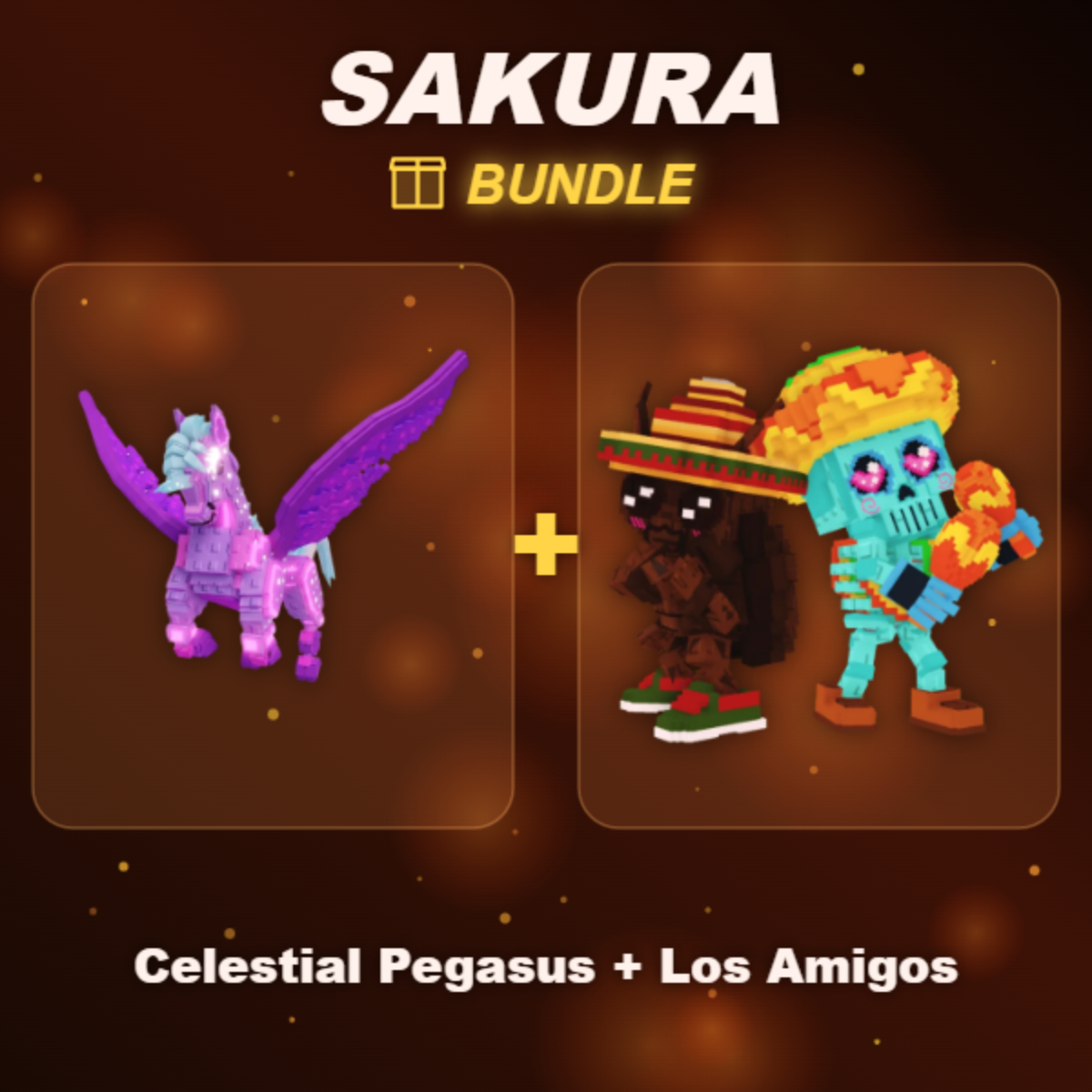 📦 BUNDLE ⭐ Celestial Pegasus + Los Amigos ⭐