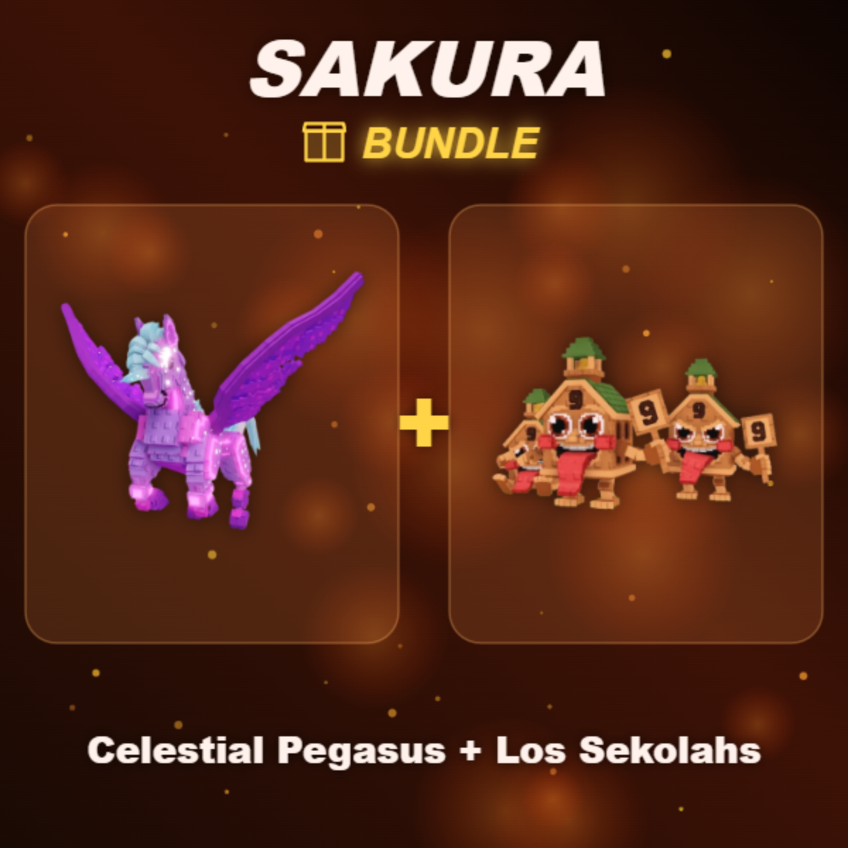 📦 BUNDLE ⭐ Celestial Pegasus + Los Sekolahs ⭐
