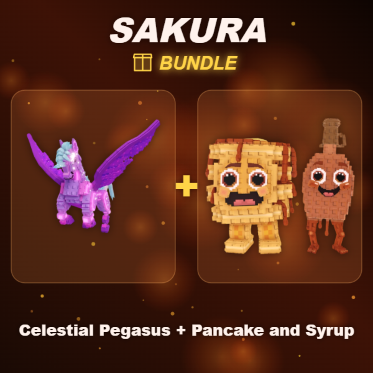 📦 BUNDLE ⭐ Celestial Pegasus + Pancake and Syrup ⭐
