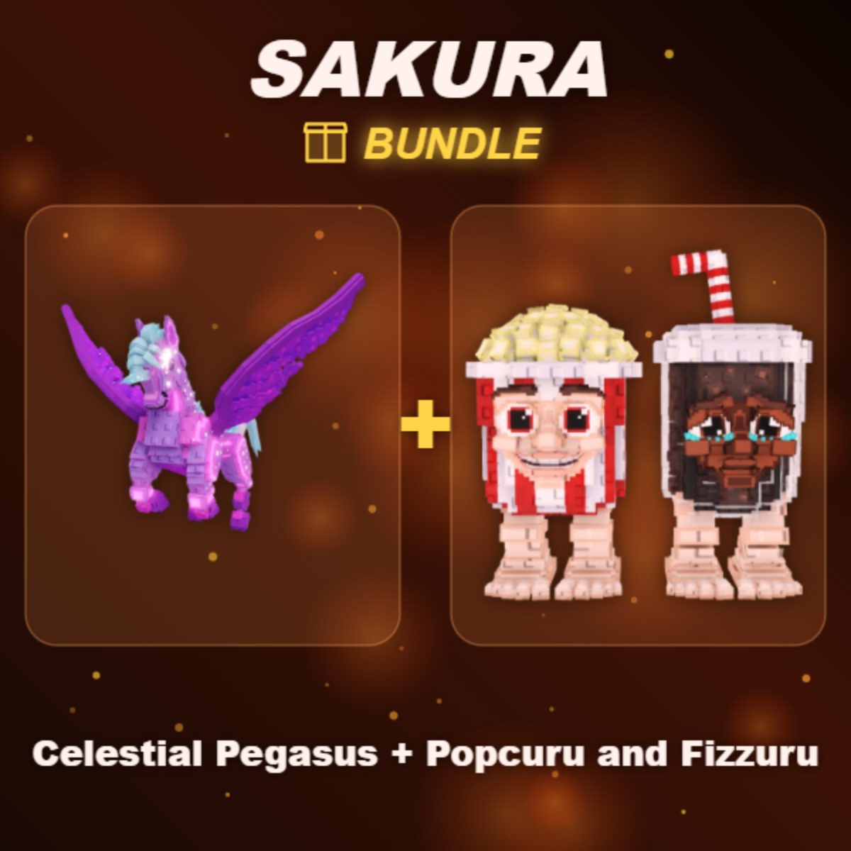📦 BUNDLE ⭐ Celestial Pegasus + Popcuru and Fizzuru ⭐