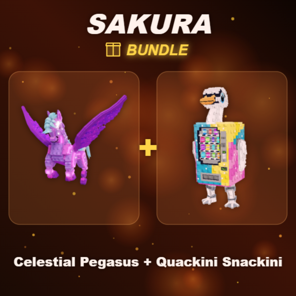 📦 BUNDLE ⭐ Celestial Pegasus + Quackini Snackini ⭐