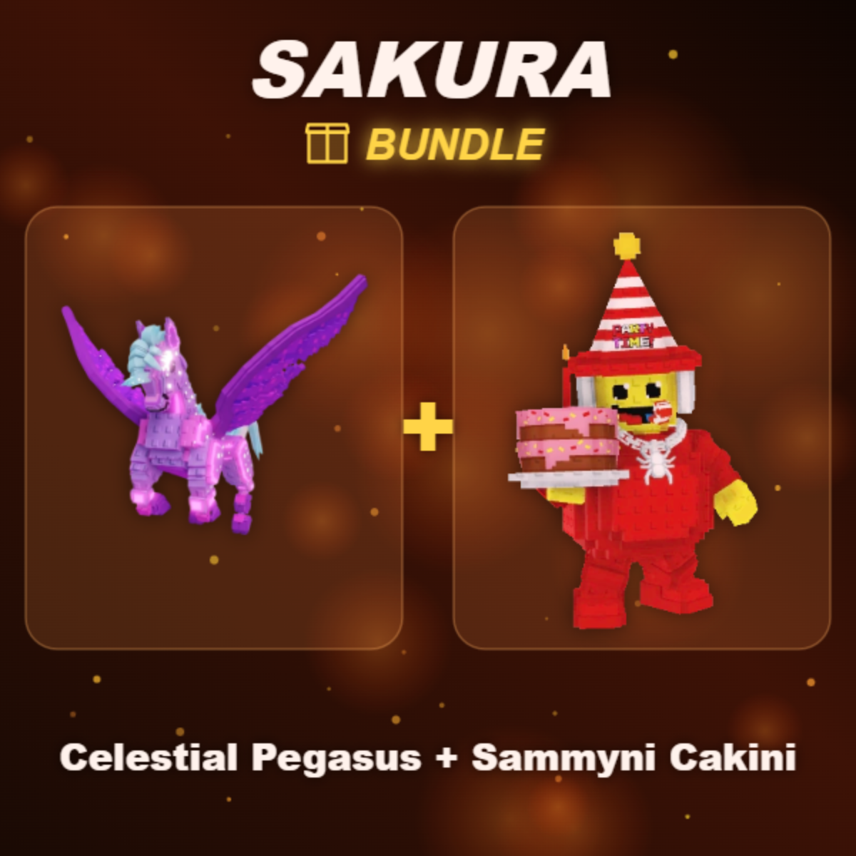📦 BUNDLE ⭐ Celestial Pegasus + Sammyni Cakini ⭐