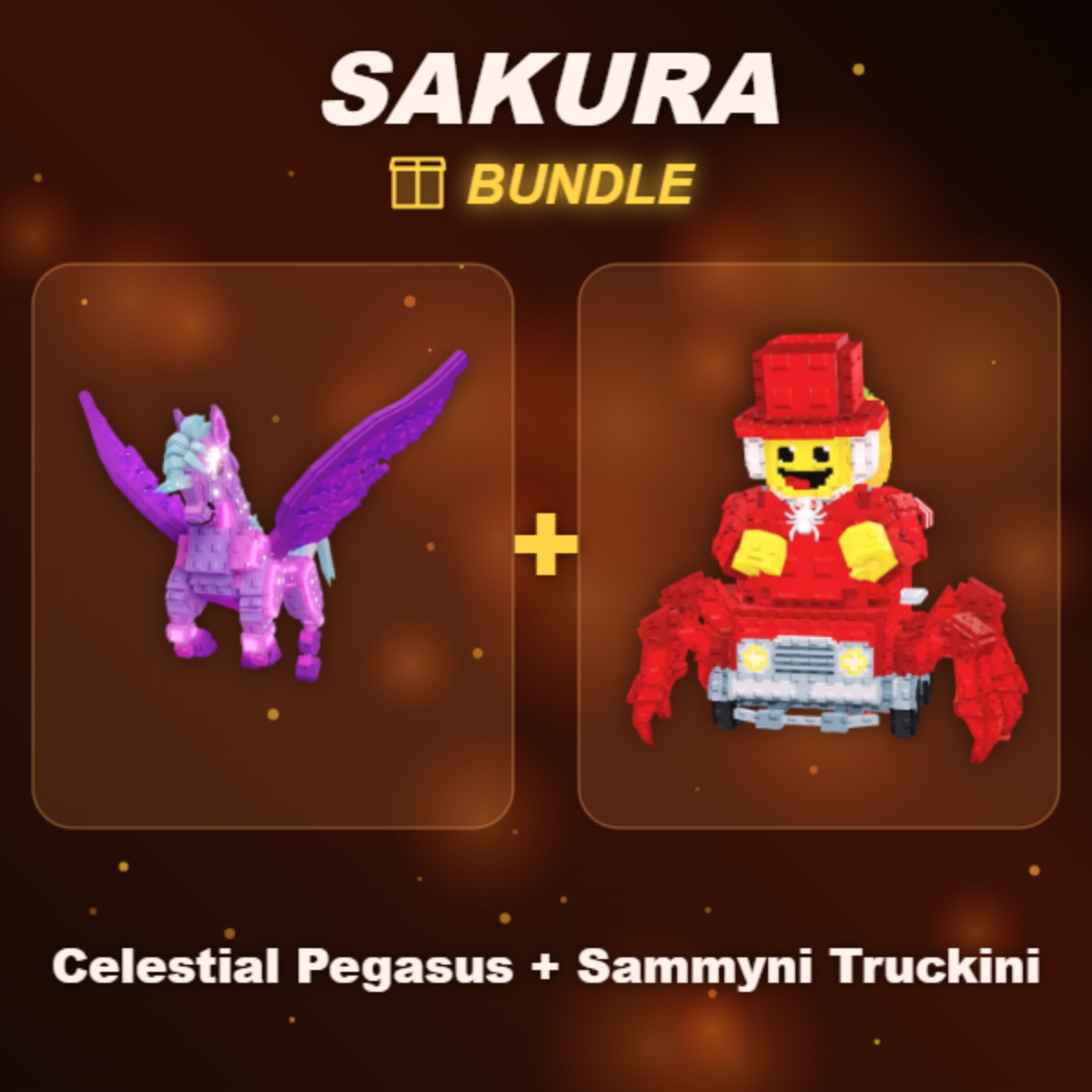 📦 BUNDLE ⭐ Celestial Pegasus + Sammyni Truckini ⭐