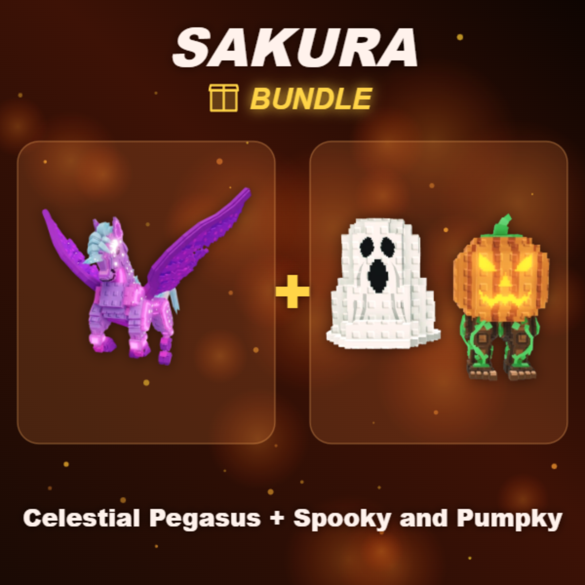 📦 BUNDLE ⭐ Celestial Pegasus + Spooky and Pumpky ⭐