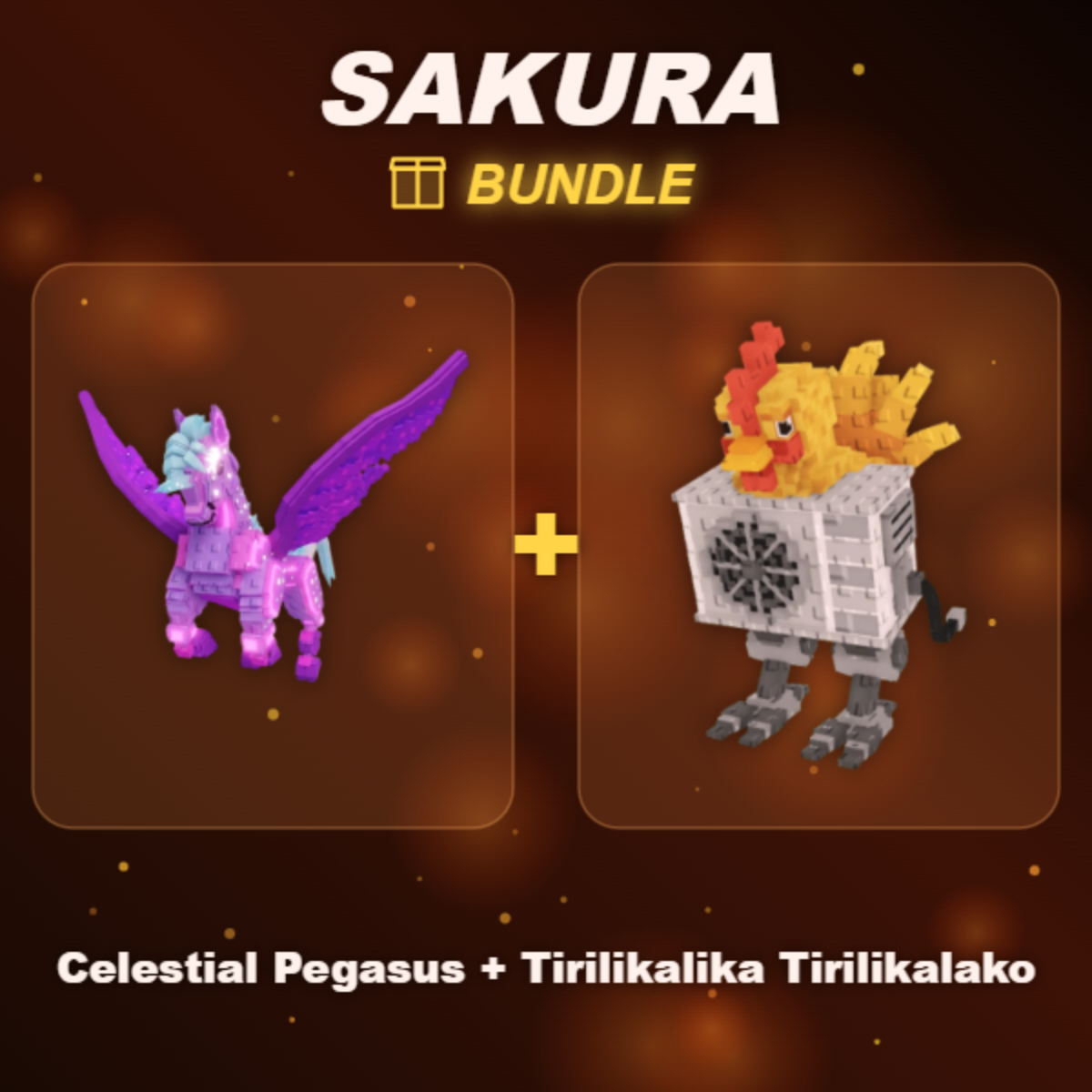 📦 BUNDLE ⭐ Celestial Pegasus + Tirilikalika Tirilikalako ⭐