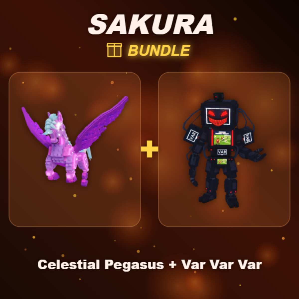 📦 BUNDLE ⭐ Celestial Pegasus + Var Var Var ⭐
