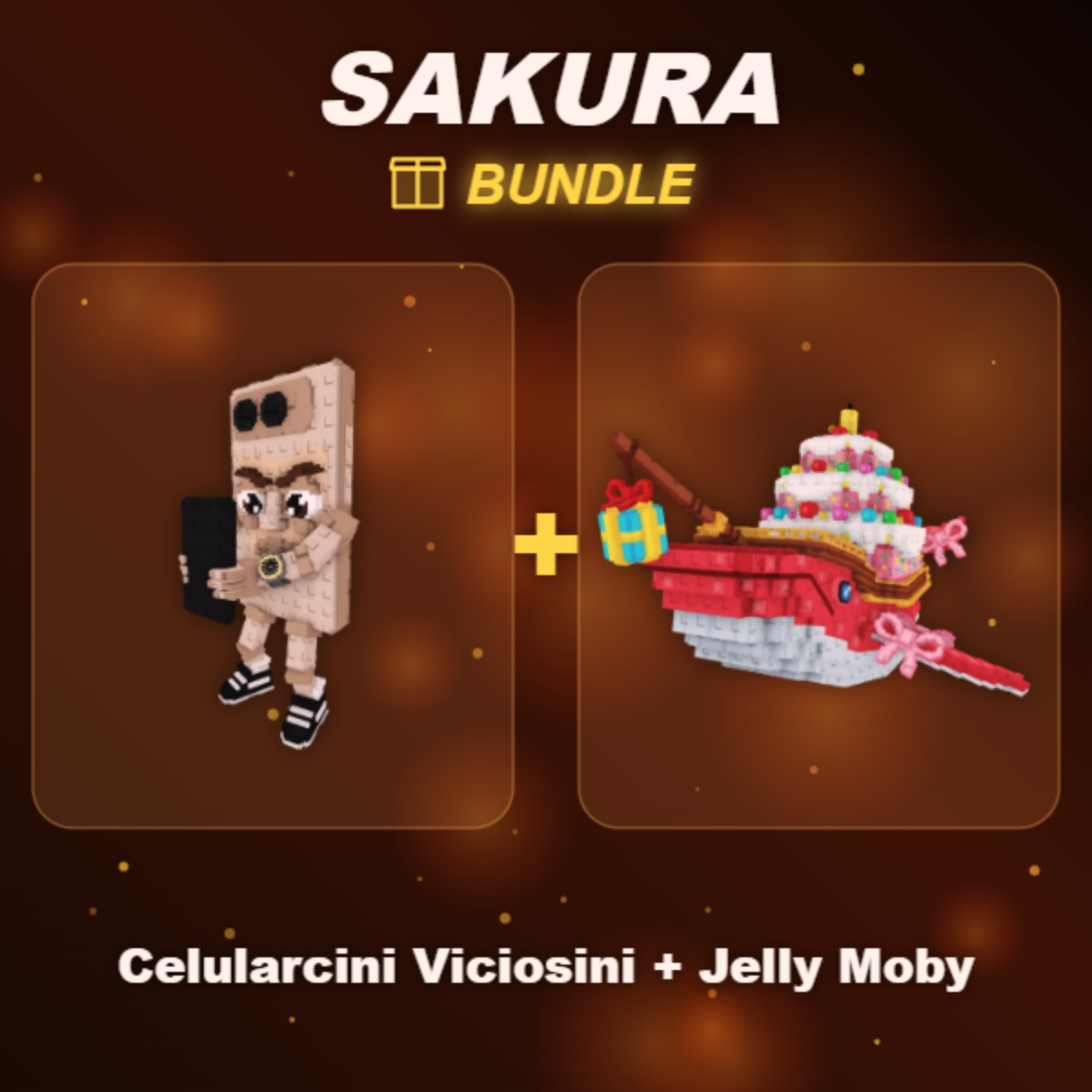 📦 BUNDLE ⭐ Celularcini Viciosini + Jelly Moby ⭐