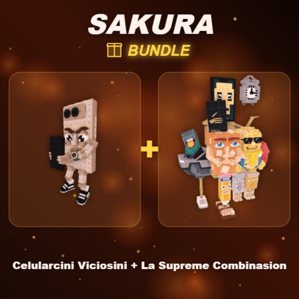 📦 BUNDLE ⭐ Celularcini Viciosini + La Supreme Combinasion ⭐