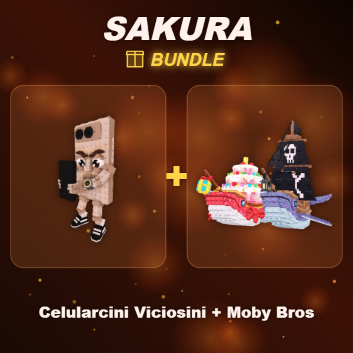 📦 BUNDLE ⭐ Celularcini Viciosini + Moby Bros ⭐