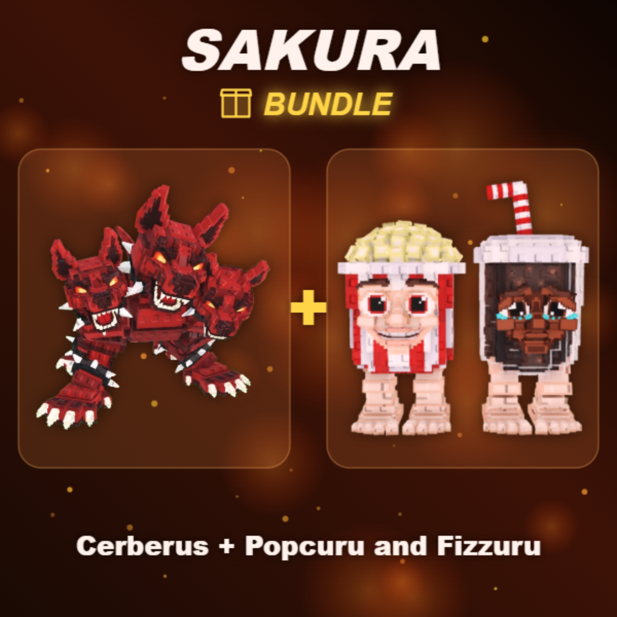 📦 BUNDLE ⭐ Cerberus + Popcuru and Fizzuru ⭐