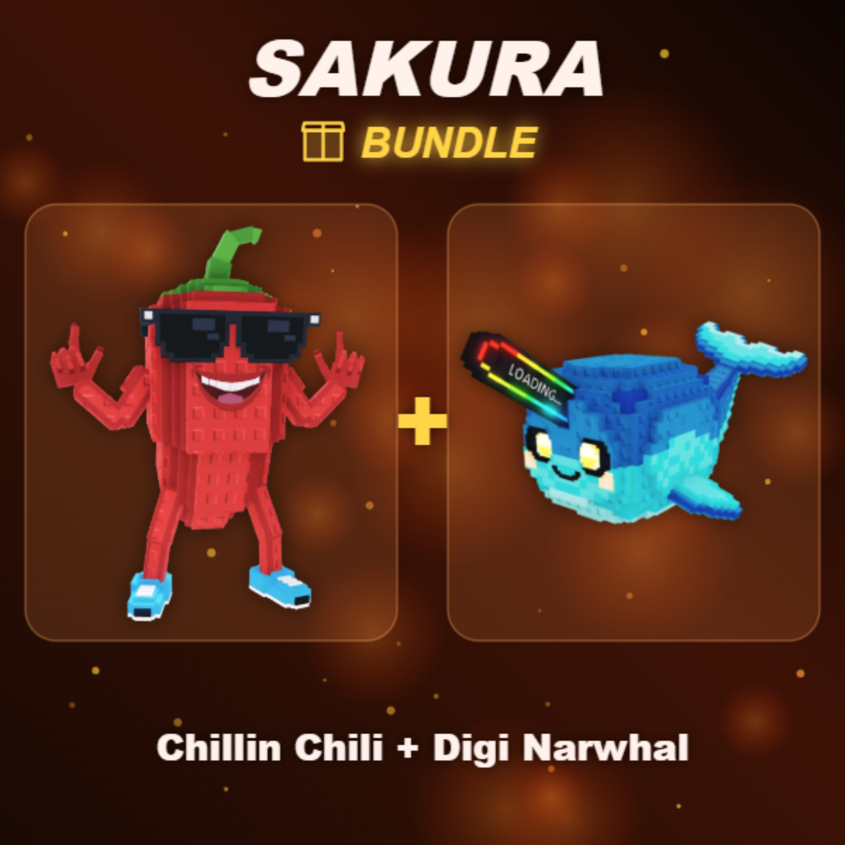 📦 BUNDLE ⭐ Chillin Chili + Digi Narwhal ⭐