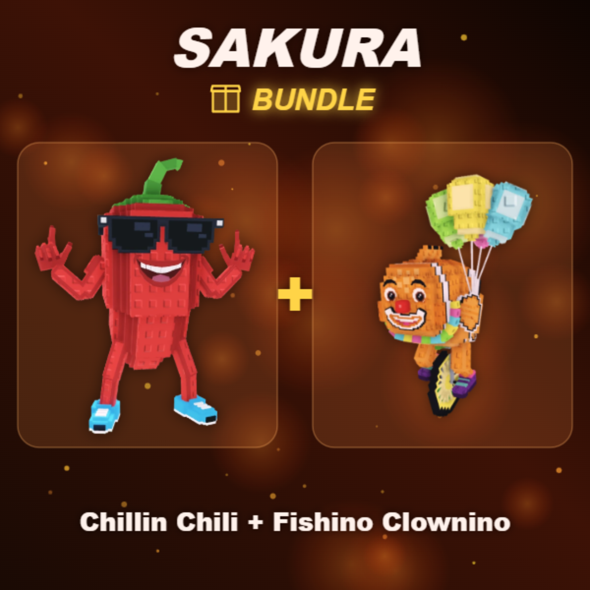 📦 BUNDLE ⭐ Chillin Chili + Fishino Clownino ⭐