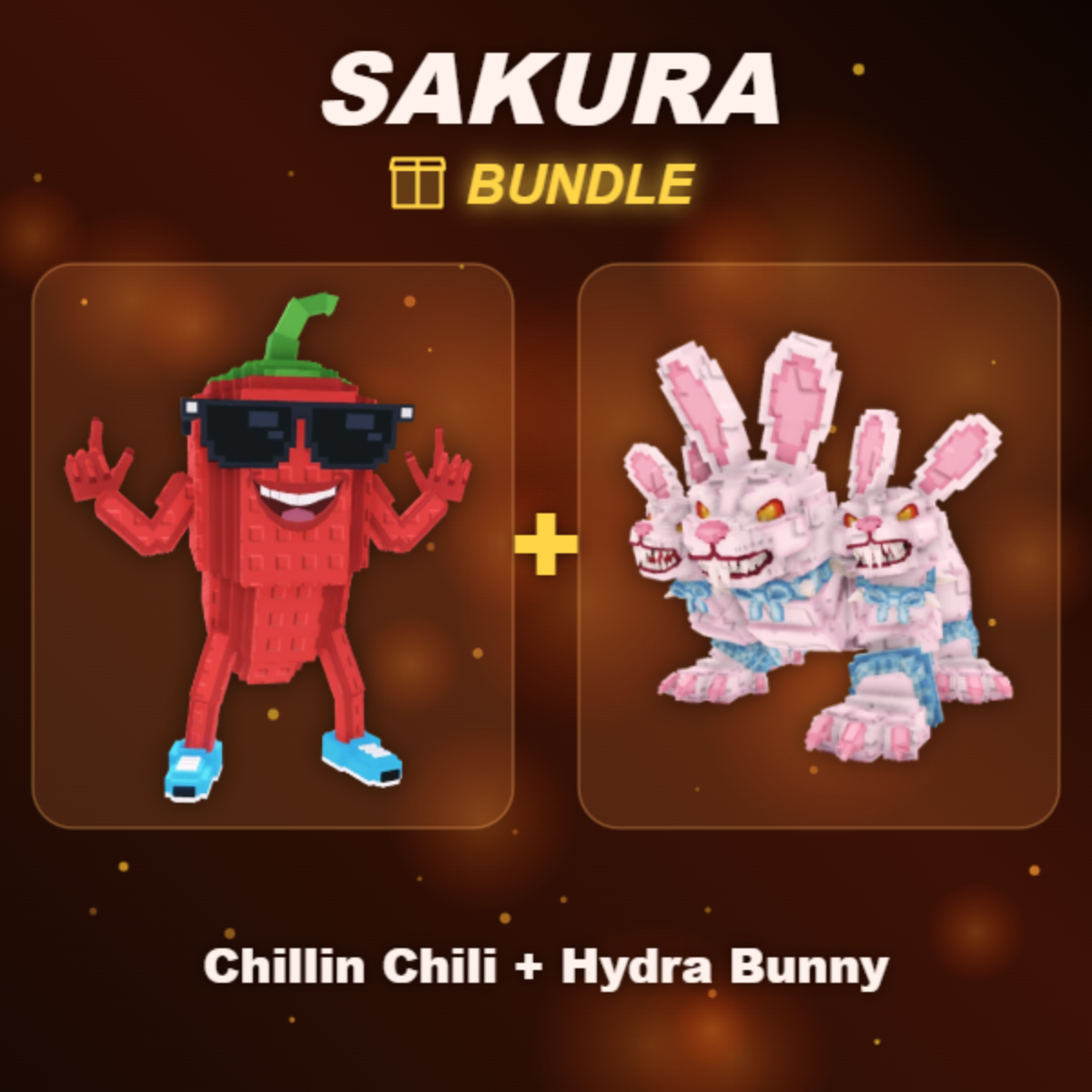 📦 BUNDLE ⭐ Chillin Chili + Hydra Bunny ⭐