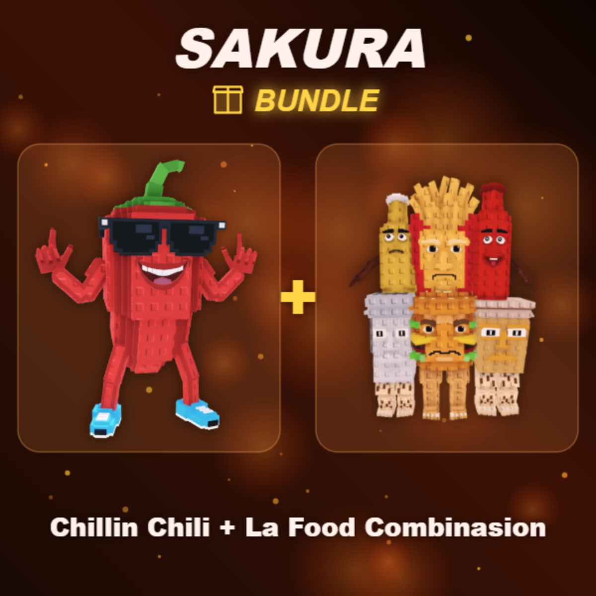 📦 BUNDLE ⭐ Chillin Chili + La Food Combinasion ⭐
