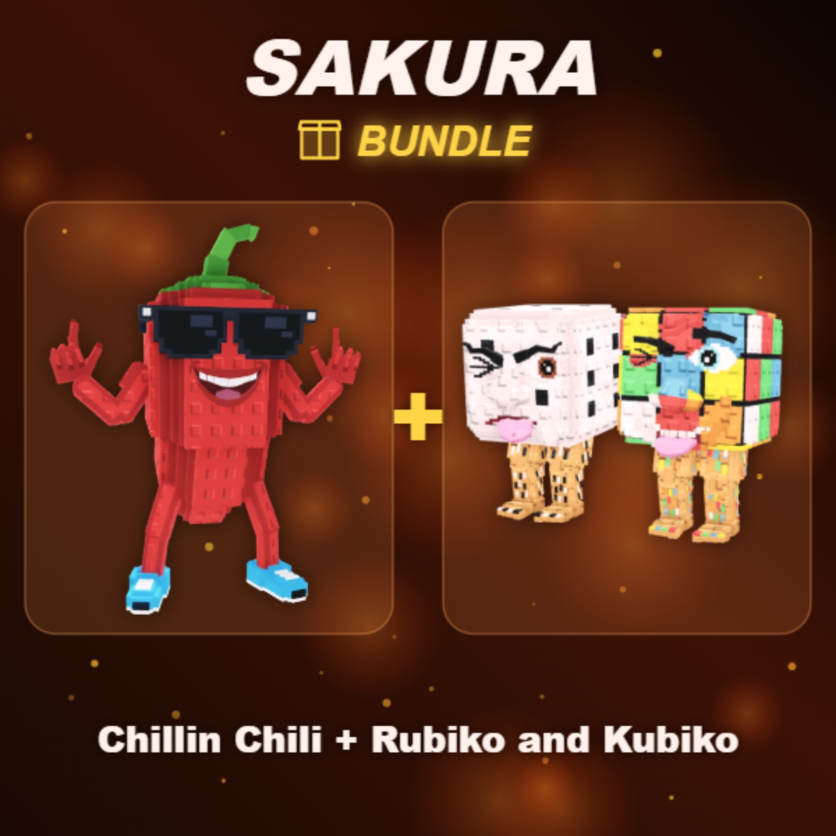 📦 BUNDLE ⭐ Chillin Chili + Rubiko and Kubiko ⭐