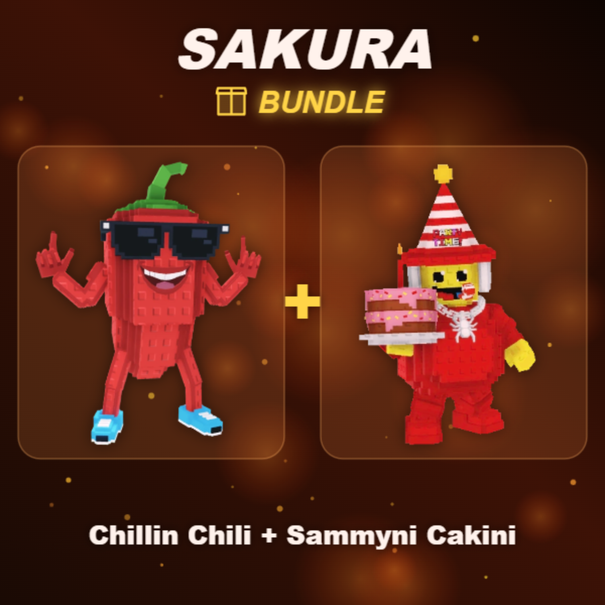 📦 BUNDLE ⭐ Chillin Chili + Sammyni Cakini ⭐