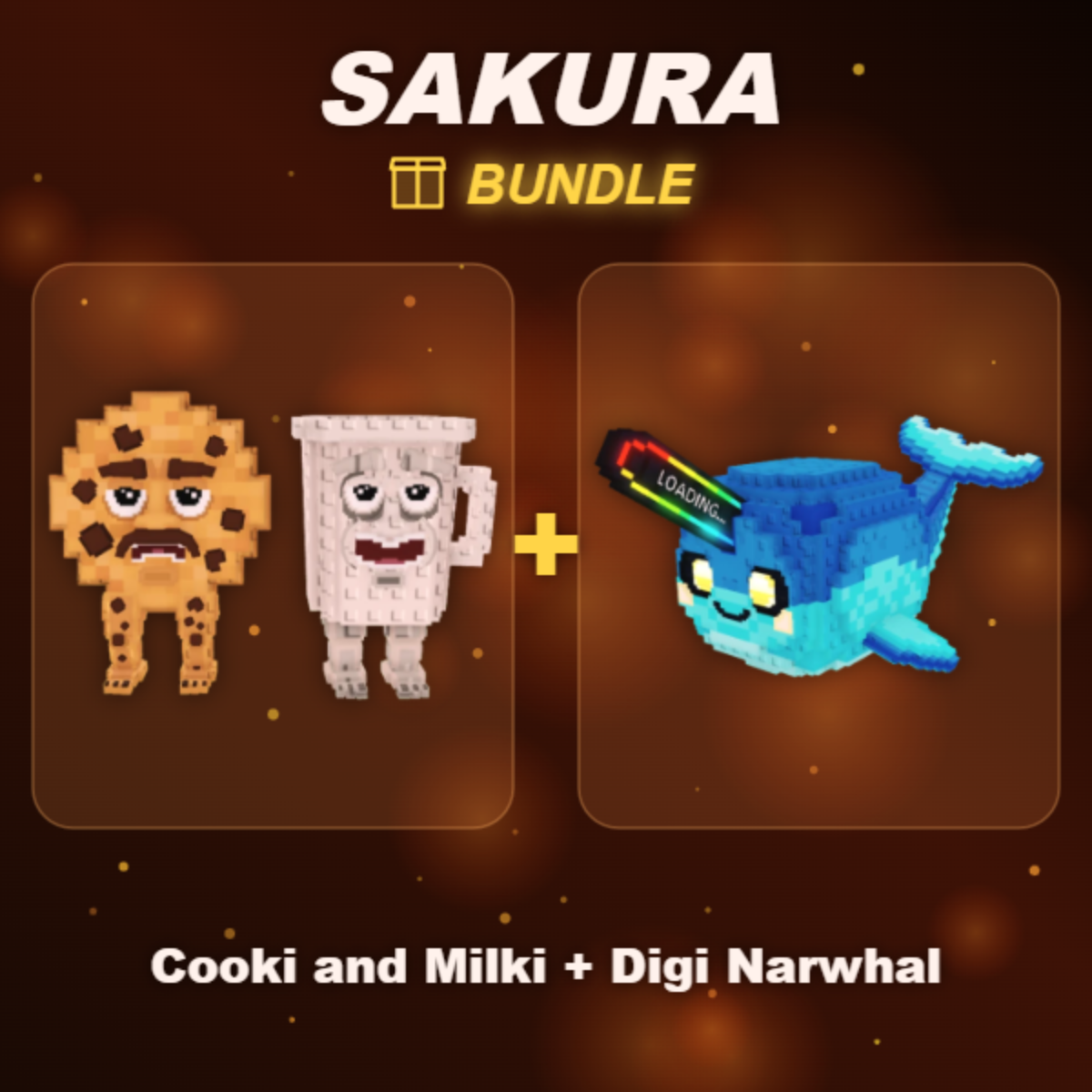 📦 BUNDLE ⭐ Cooki and Milki + Digi Narwhal ⭐