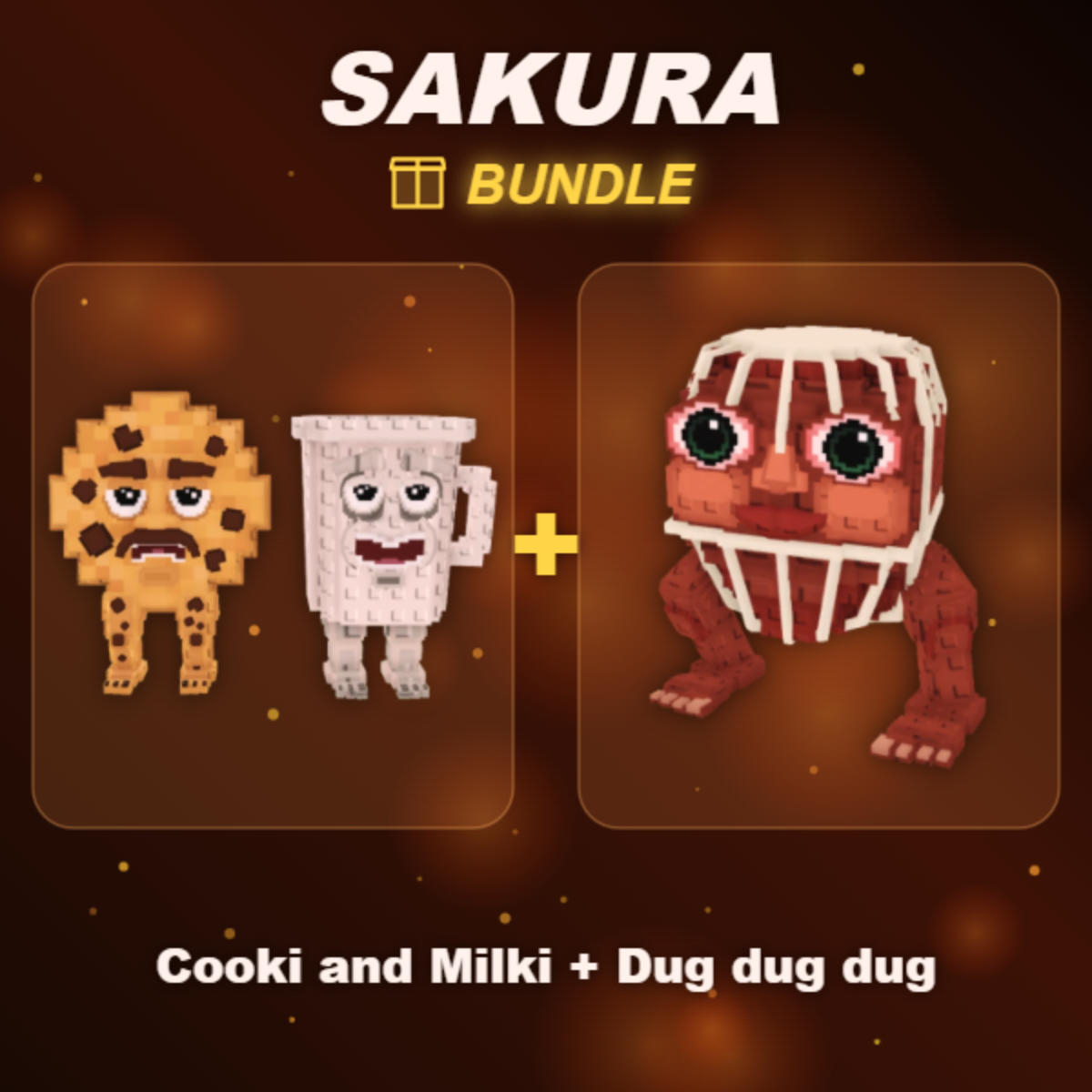 📦 BUNDLE ⭐ Cooki and Milki + Dug dug dug ⭐