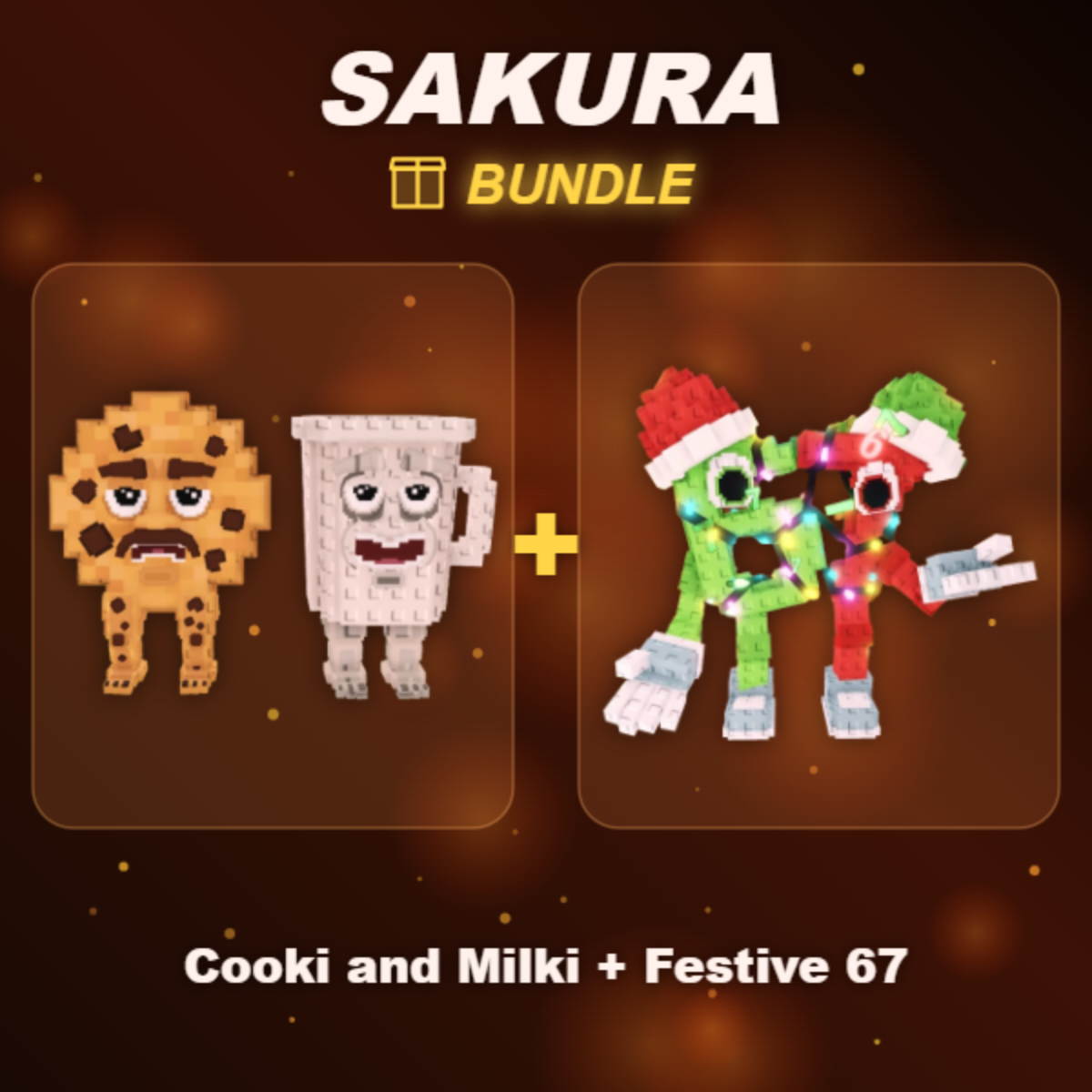 📦 BUNDLE ⭐ Cooki and Milki + Festive 67 ⭐