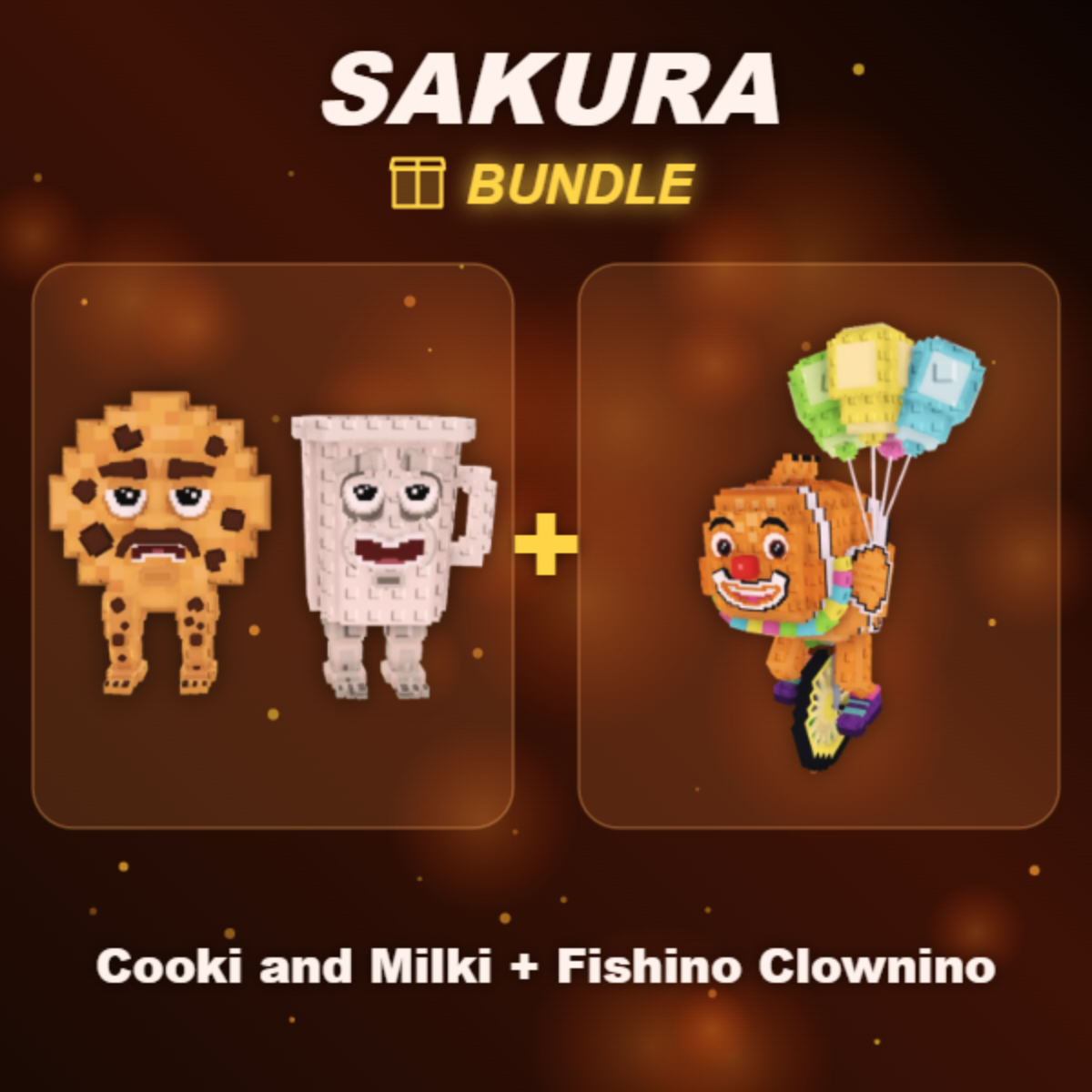📦 BUNDLE ⭐ Cooki and Milki + Fishino Clownino ⭐