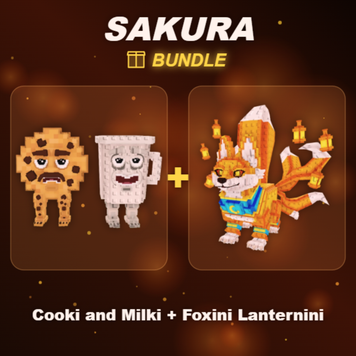 📦 BUNDLE ⭐ Cooki and Milki + Foxini Lanternini ⭐