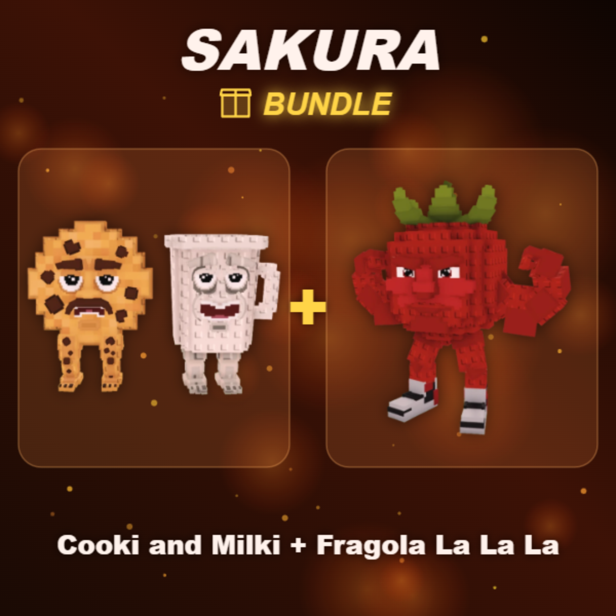 📦 BUNDLE ⭐ Cooki and Milki + Fragola La La La ⭐