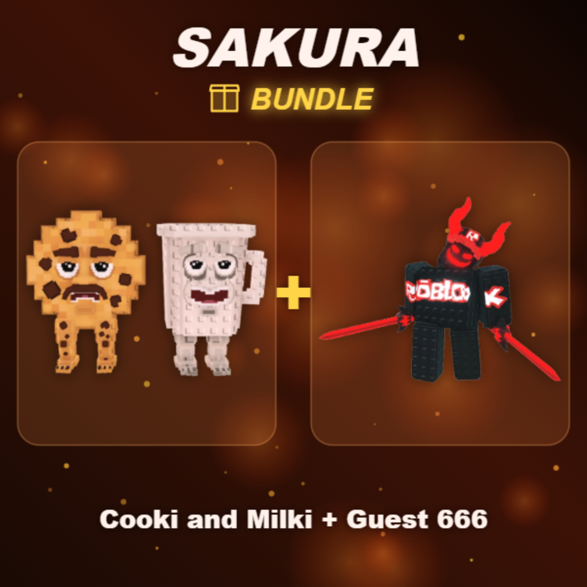 📦 BUNDLE ⭐ Cooki and Milki + Guest 666 ⭐