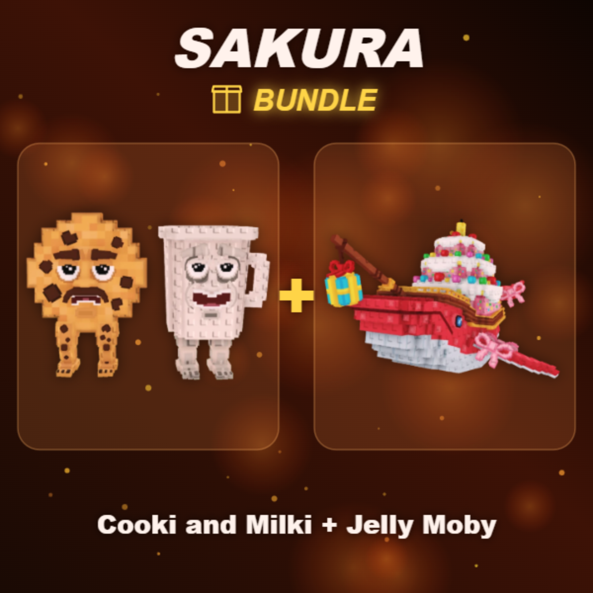 📦 BUNDLE ⭐ Cooki and Milki + Jelly Moby ⭐