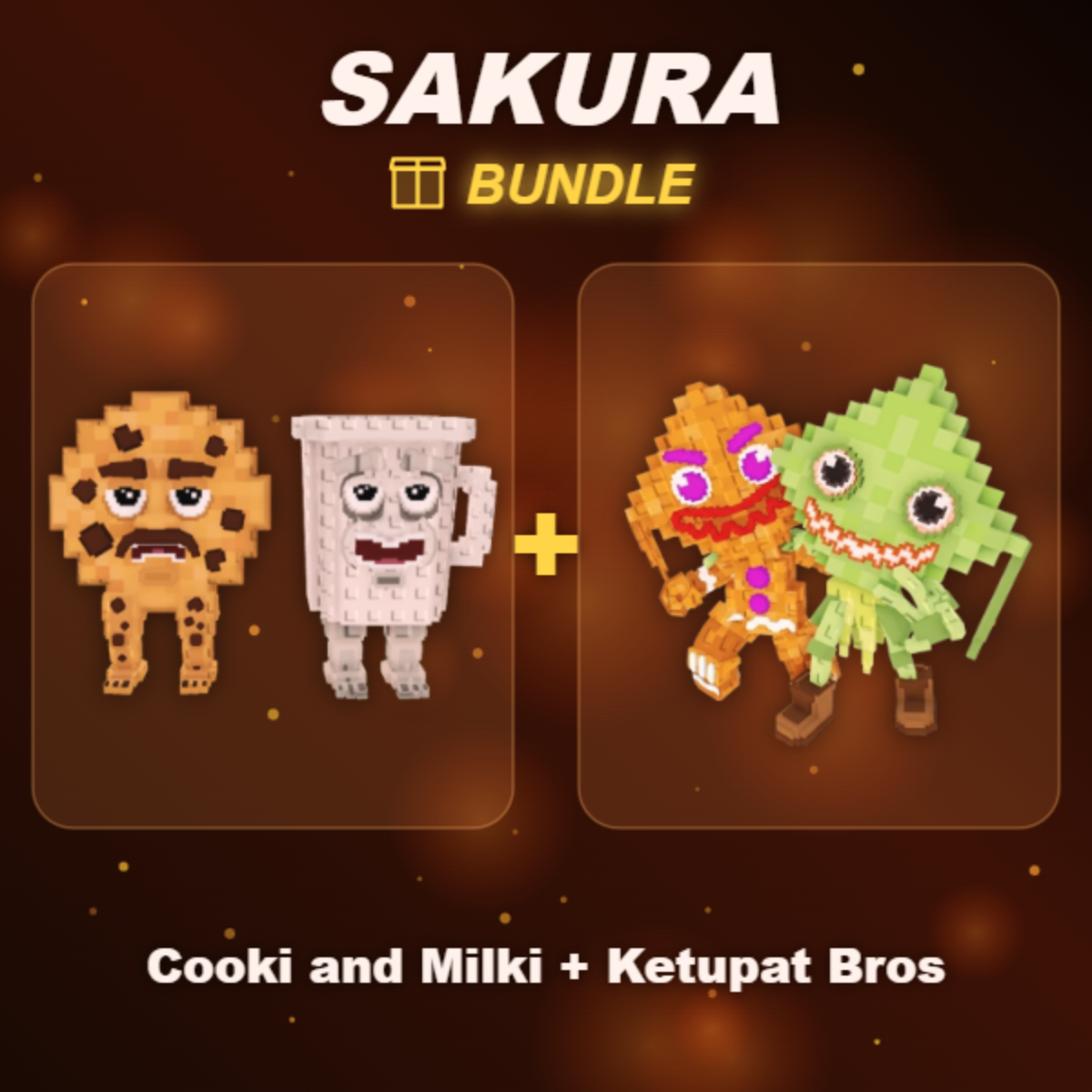 📦 BUNDLE ⭐ Cooki and Milki + Ketupat Bros ⭐