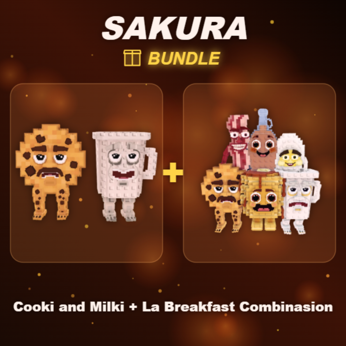 📦 BUNDLE ⭐ Cooki and Milki + La Breakfast Combinasion ⭐