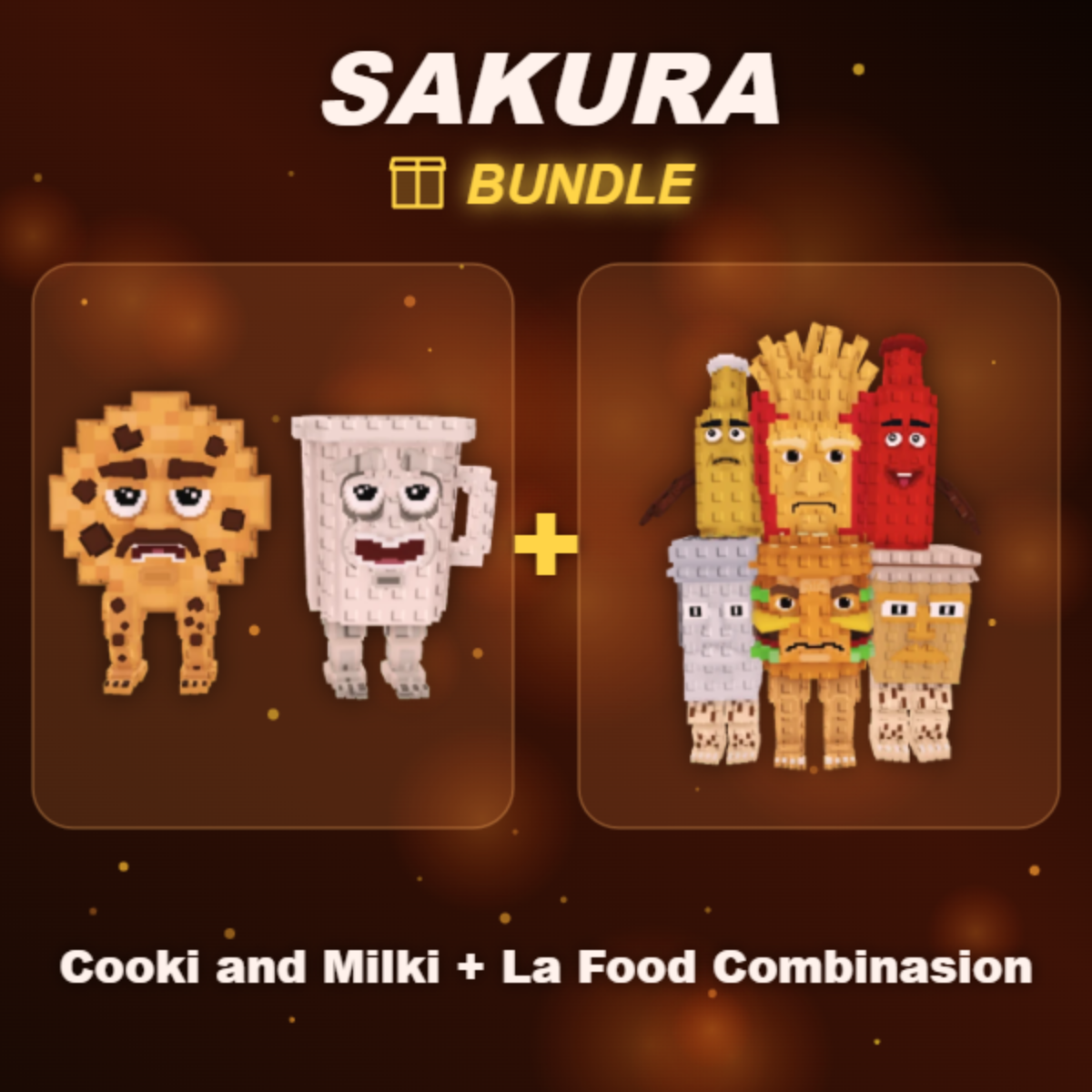 📦 BUNDLE ⭐ Cooki and Milki + La Food Combinasion ⭐