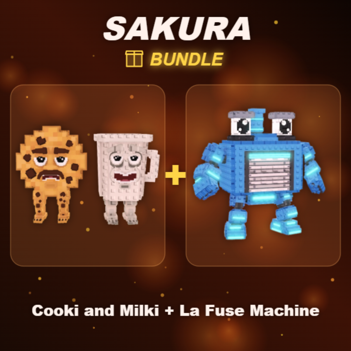 📦 BUNDLE ⭐ Cooki and Milki + La Fuse Machine ⭐